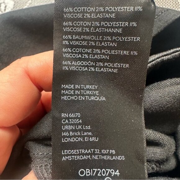 We The Free Penny Pull On FlareStretch Jeans in Black  Sz Medium - Picture 7 of 10